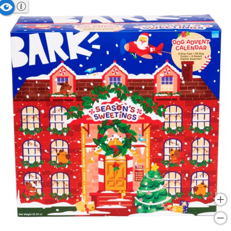 BARK by BARKBOX Season’s Sweetings Advent Calendar for Dogs